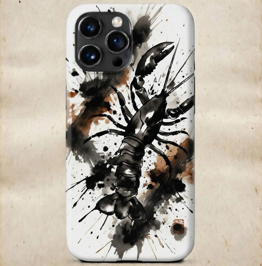 Crayfish phone case