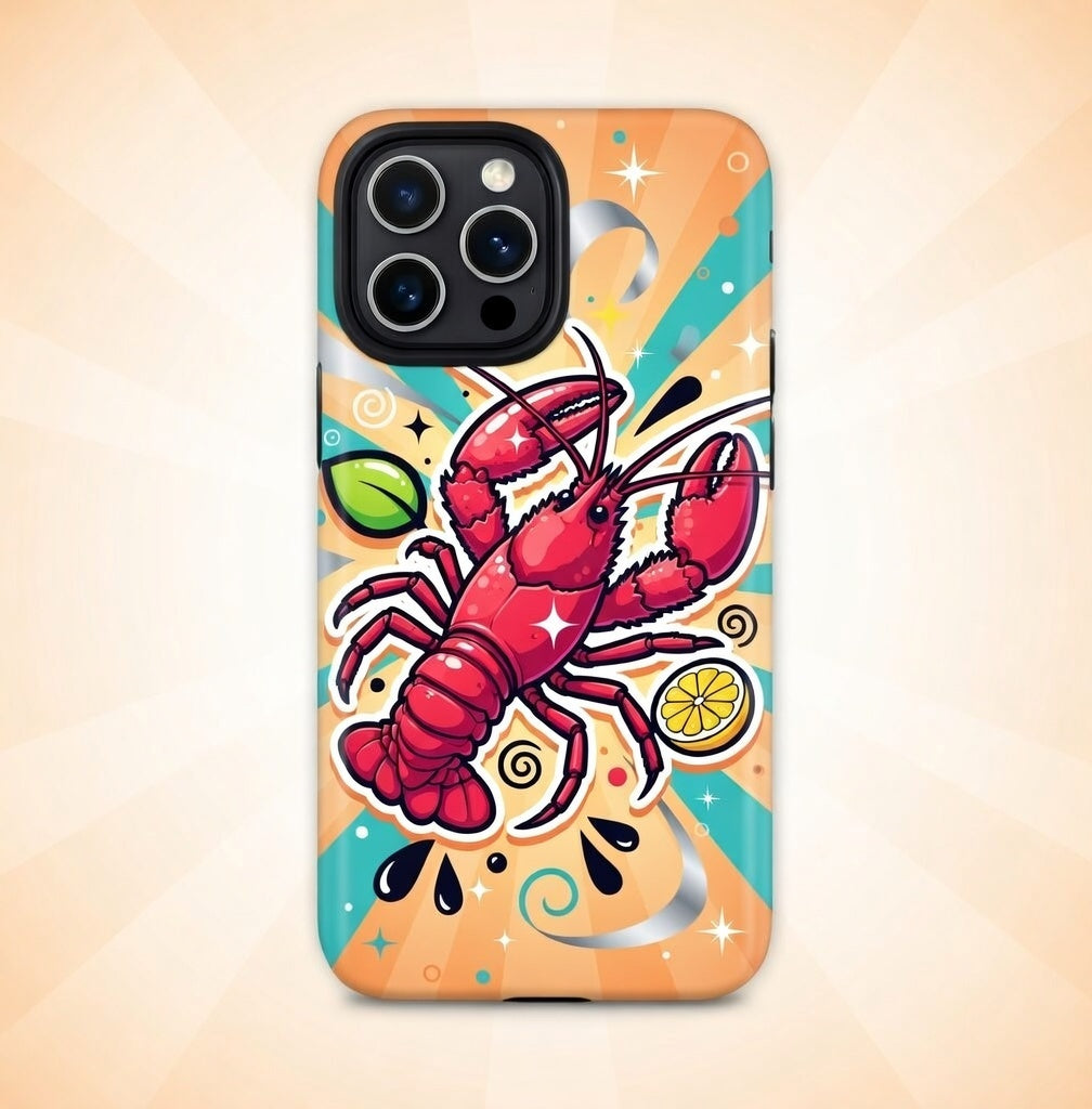 Crayfish phone case