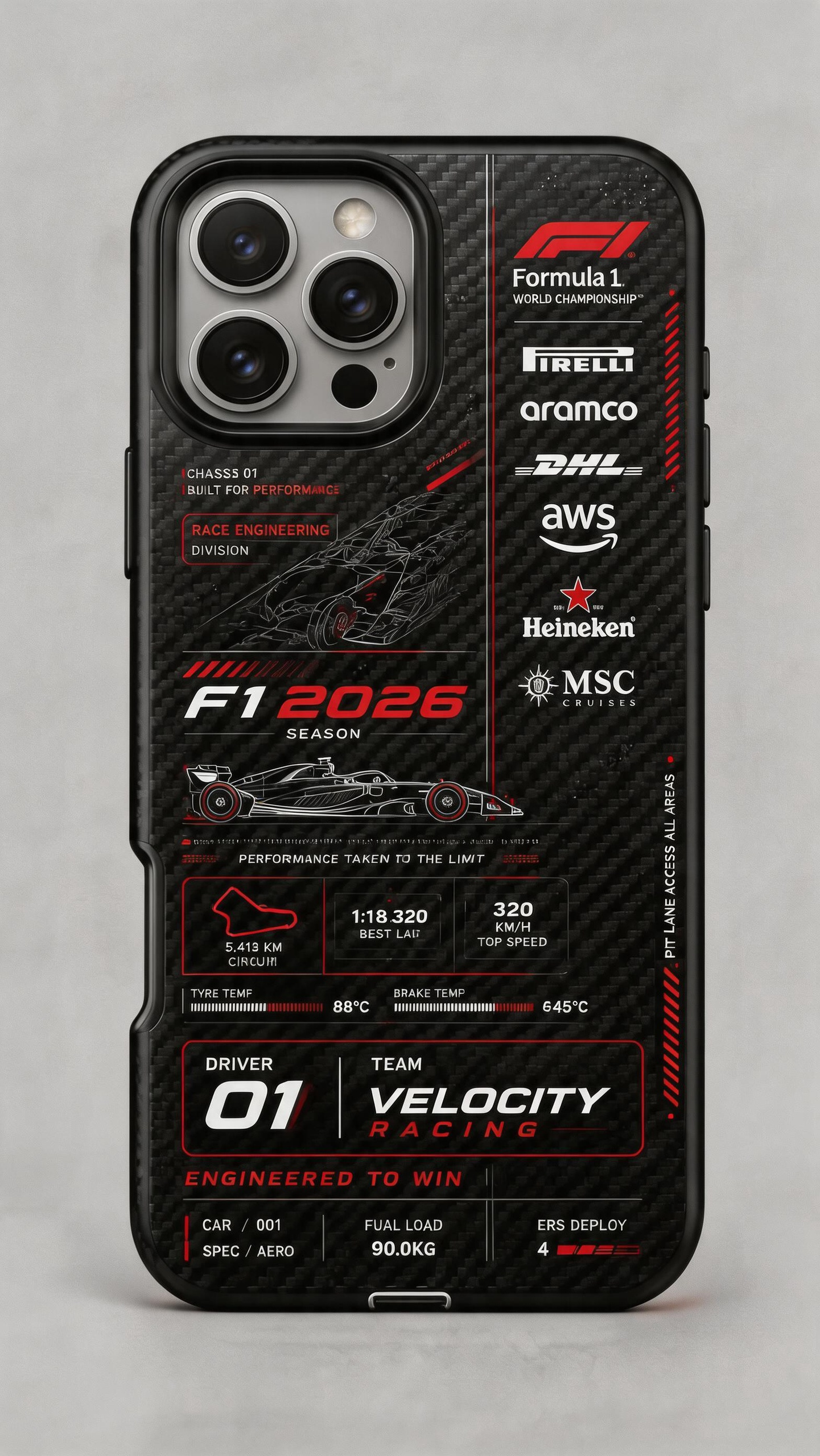 F1 phone case