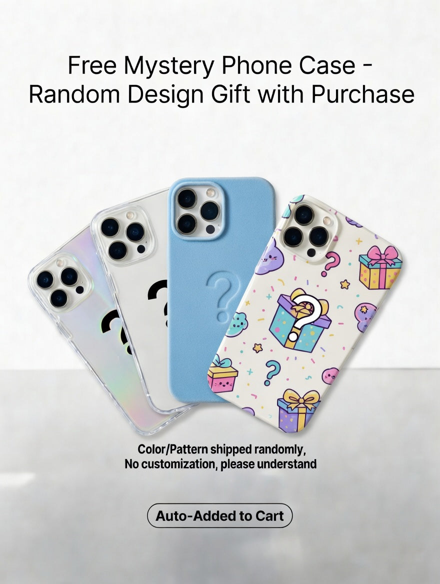🎁 Free MagSafe Phone Case - Random Design Gift with Purchase (Auto-Added)