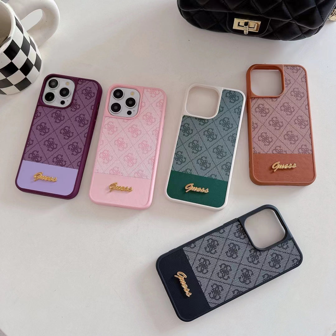 Guess Monogram For iPhone Case