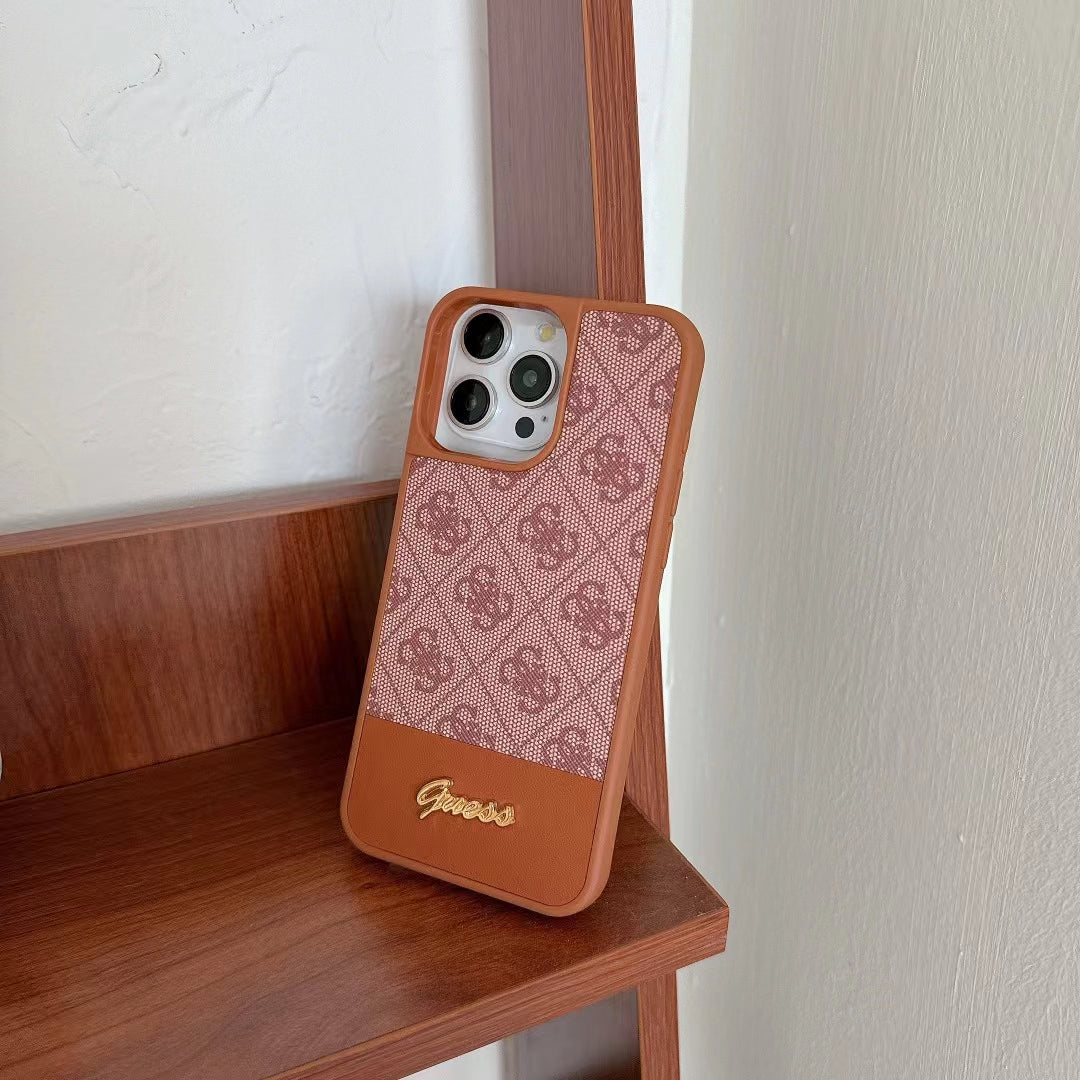 Guess Monogram For iPhone Case