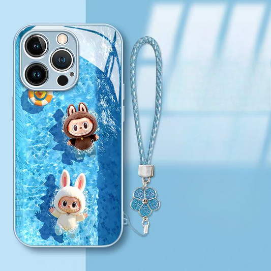 Labubu iPhone Case（Glass）