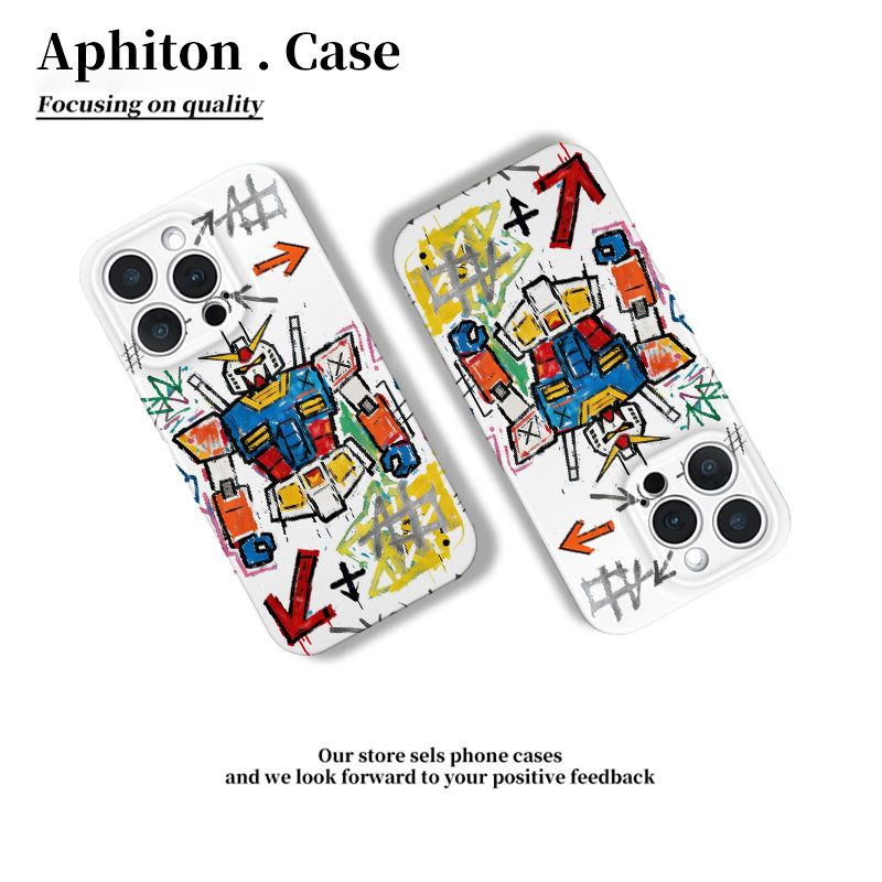 Gundam robot phone case
