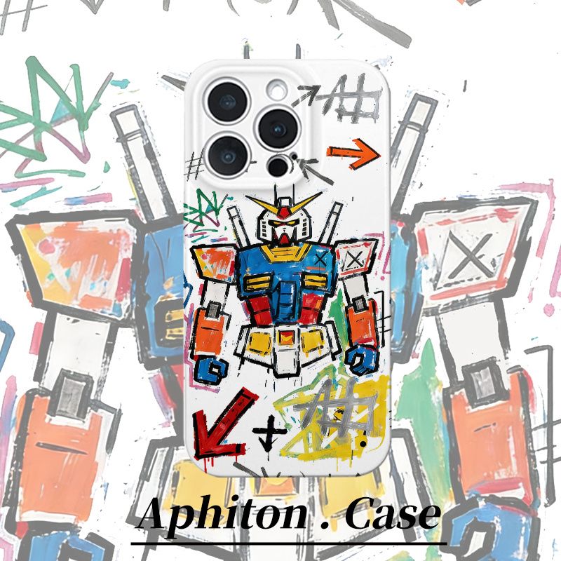Gundam robot phone case