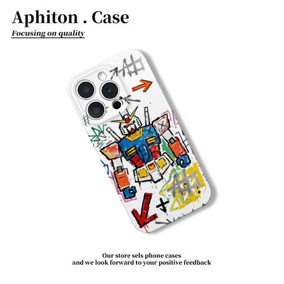 Gundam robot phone case