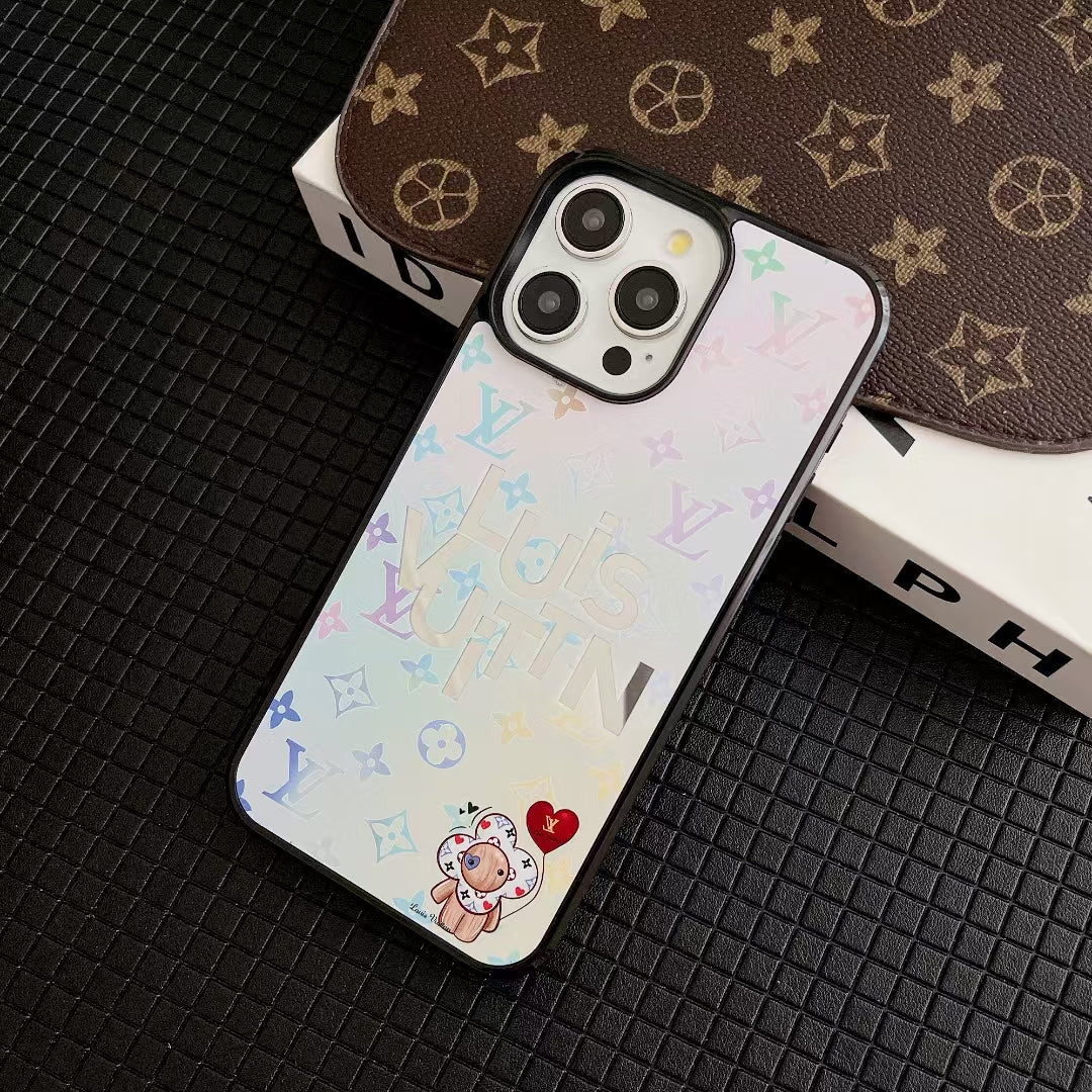 Classic Mono Full Cover iPhone Case