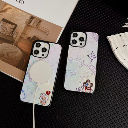 Classic Mono Full Cover iPhone Case