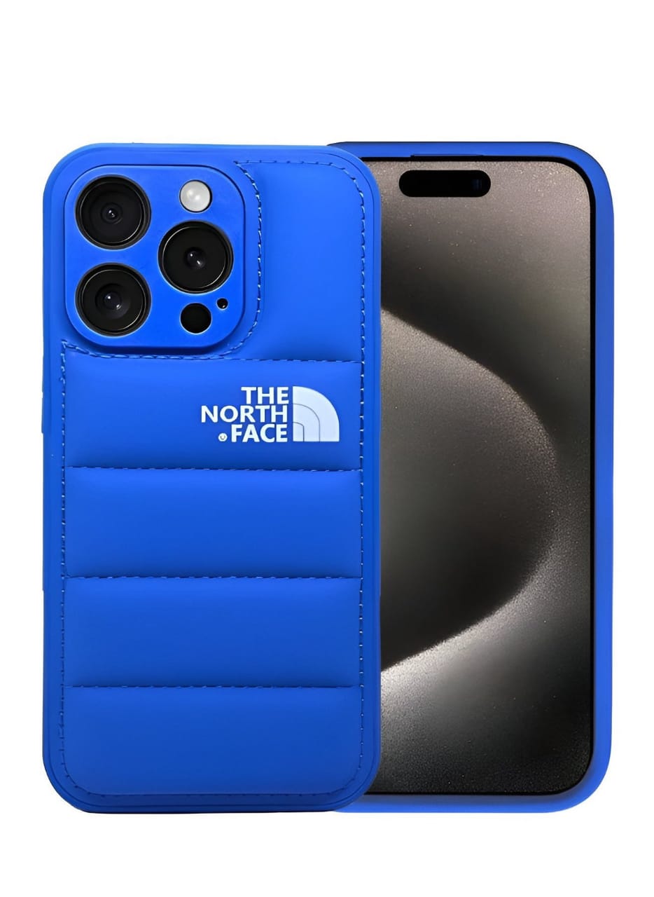 Luxury Fashion Leather The North Face Phone Case For iPhone