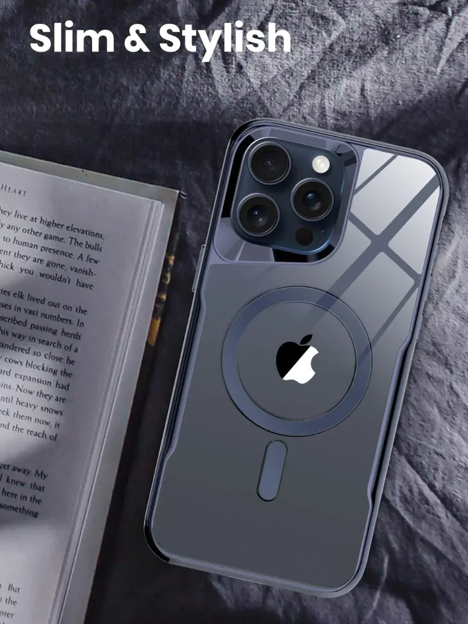 Luxury Plating Magnetic Cover