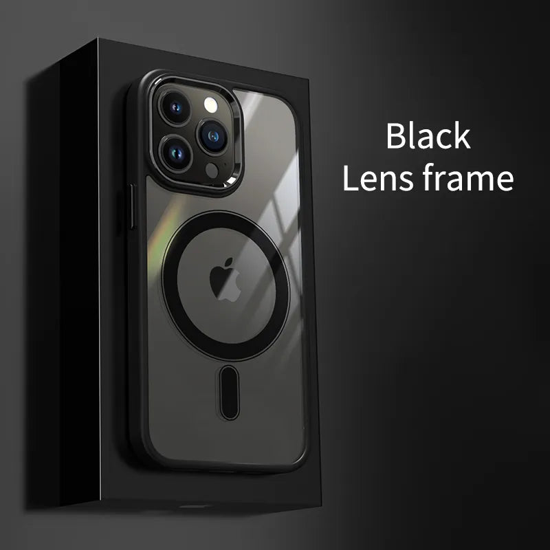 Luxury Clear Magnetic Cover