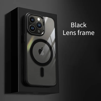 Luxury Clear Magnetic Cover