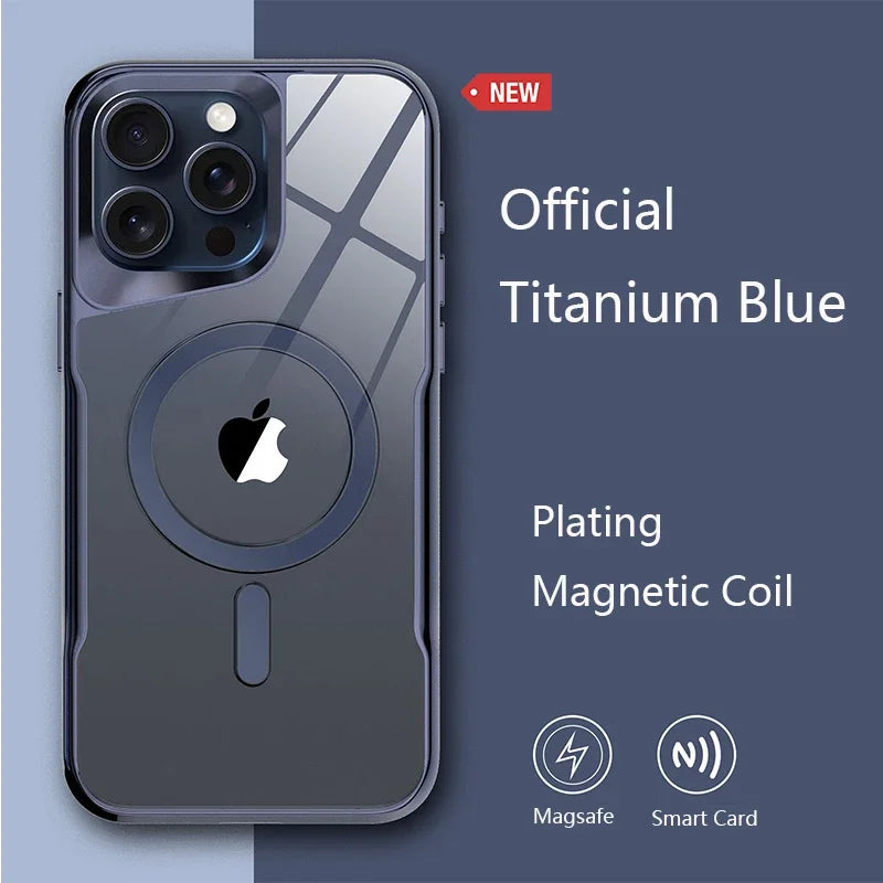 Luxury Plating Magnetic Cover