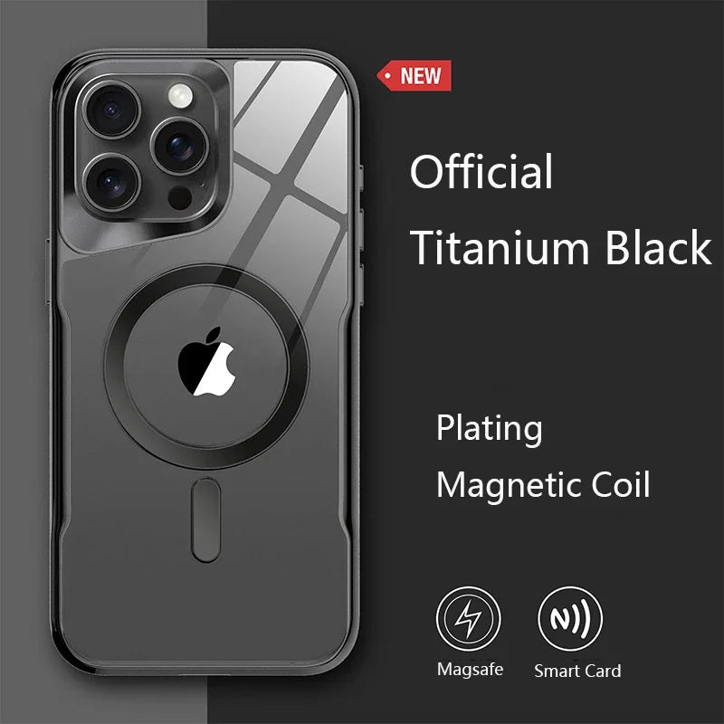 Luxury Plating Magnetic Cover