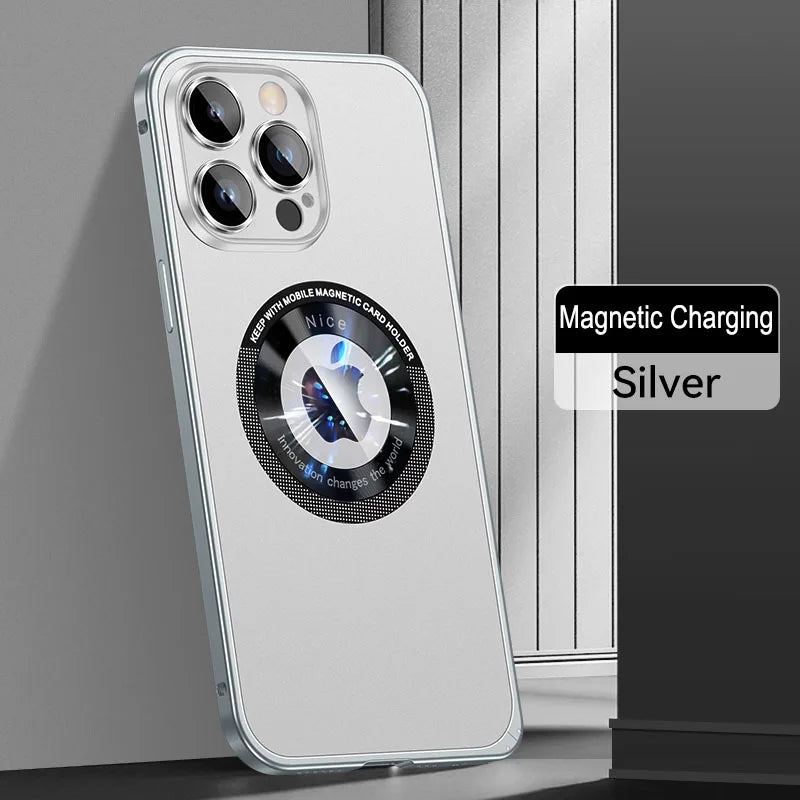 Metal Frame Magnetic Cover