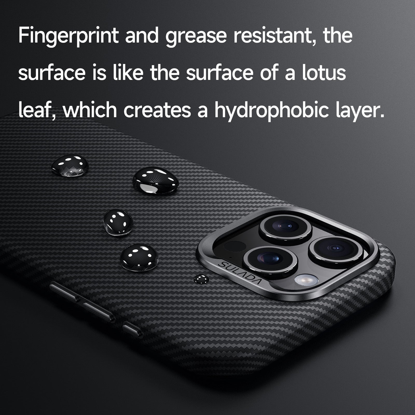 Kevlar Texture Magnetic Cover