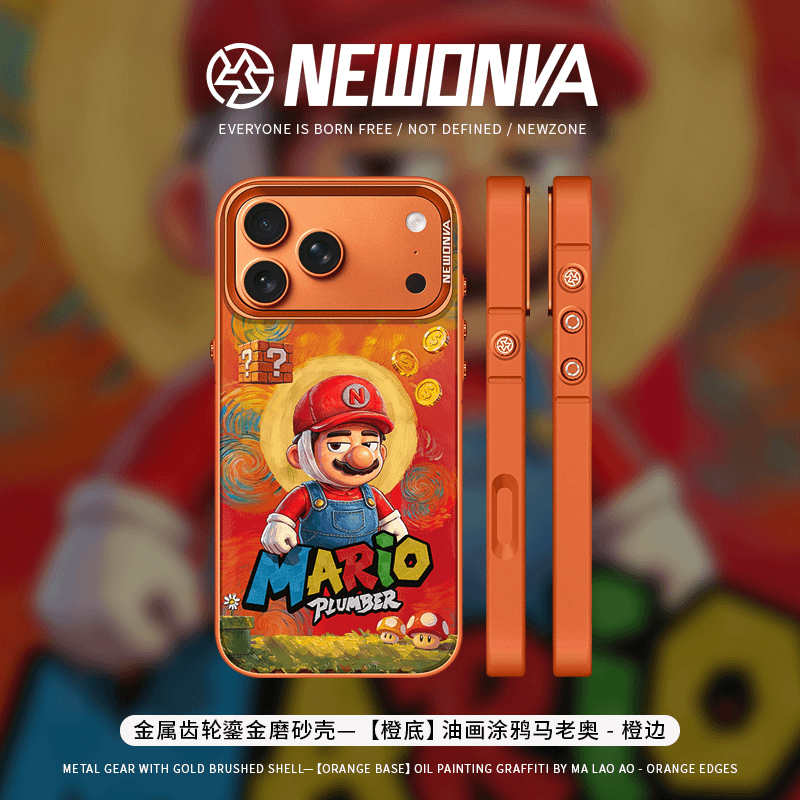 Coque iPhone Mario