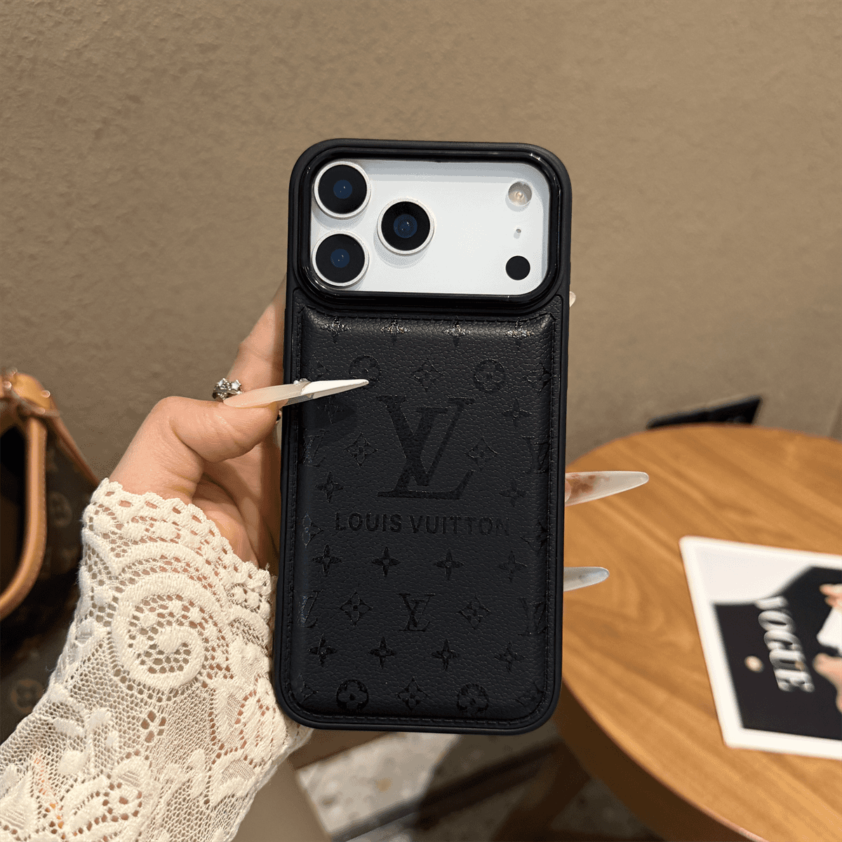 Luxurious LV-Style iPhone Case
