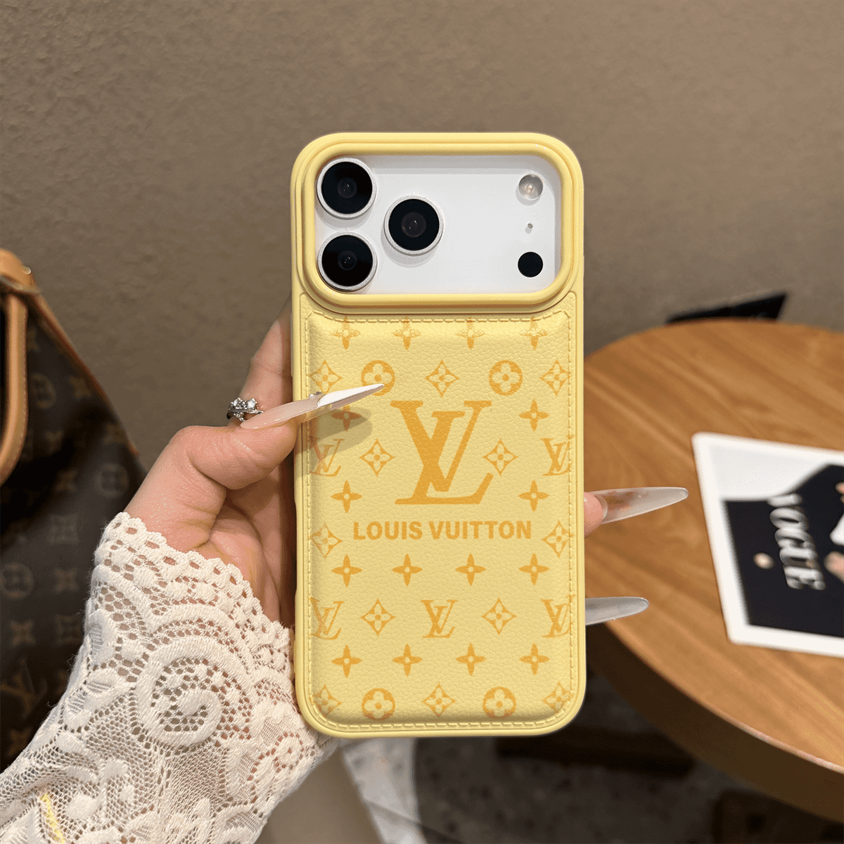 Luxurious LV-Style iPhone Case