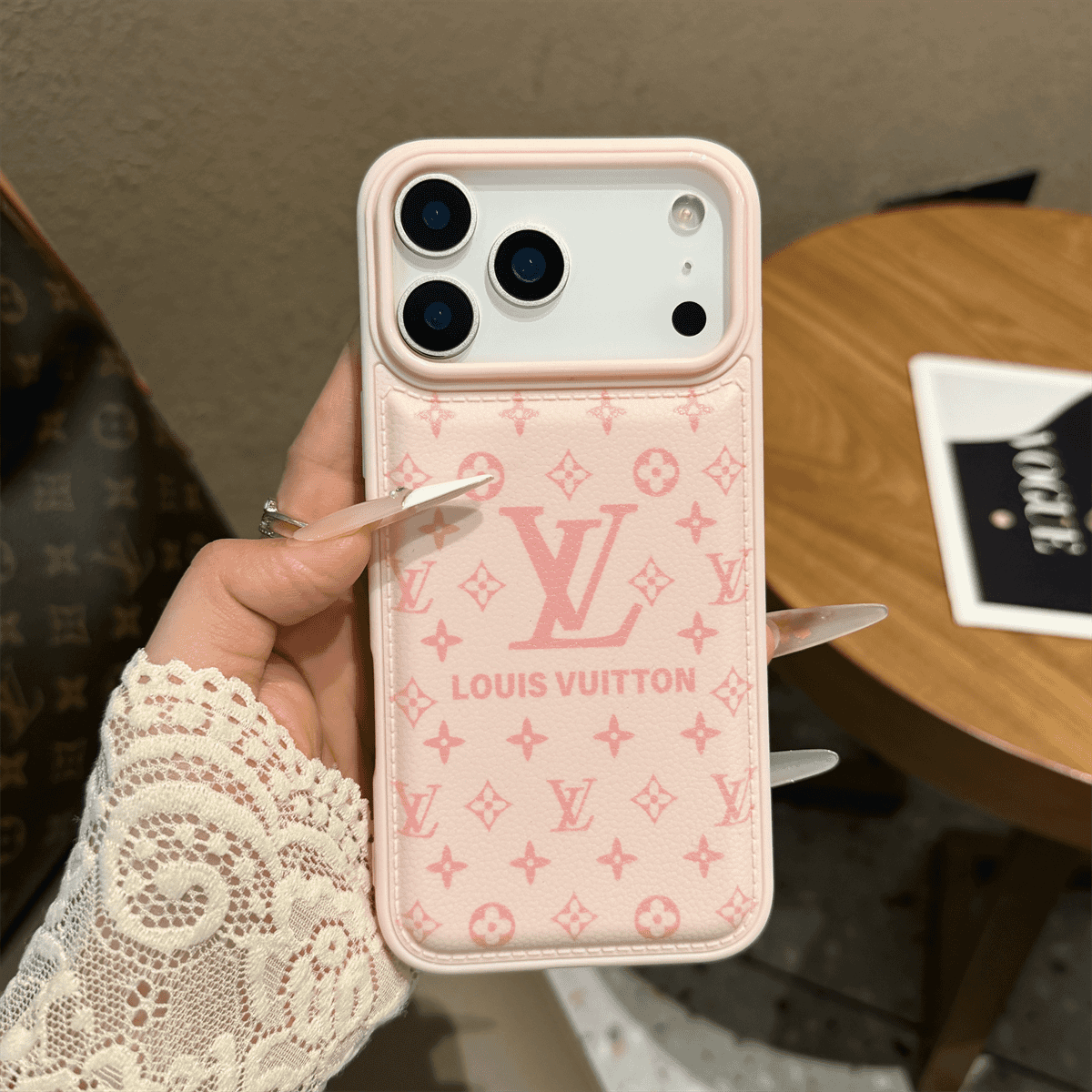 Luxurious LV-Style iPhone Case