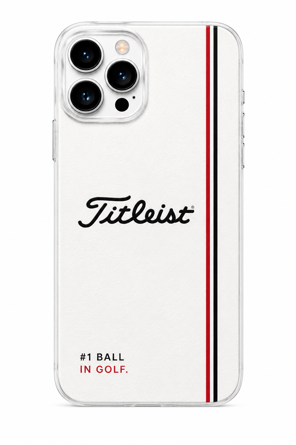 White Titleist No. 1 Ball golf iPhone case
