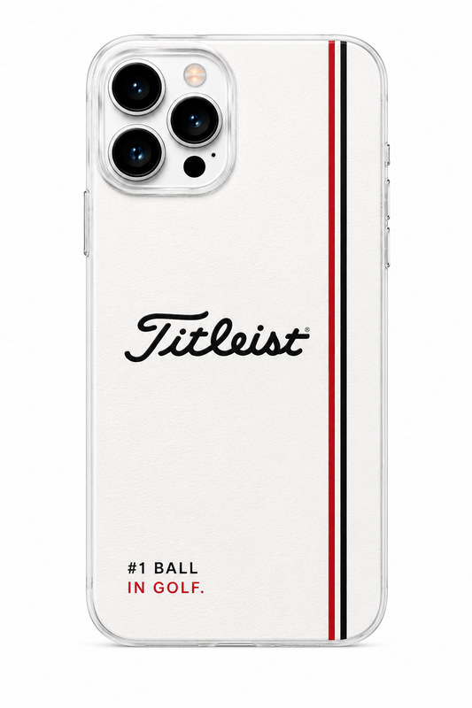 White Titleist No. 1 Ball golf iPhone case